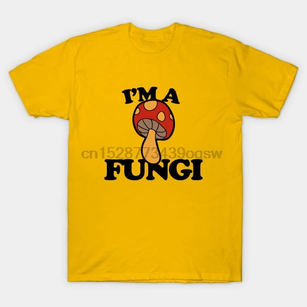 Мужская футболка I'm a fungi Im A Fungi с принтом футболки топы| |