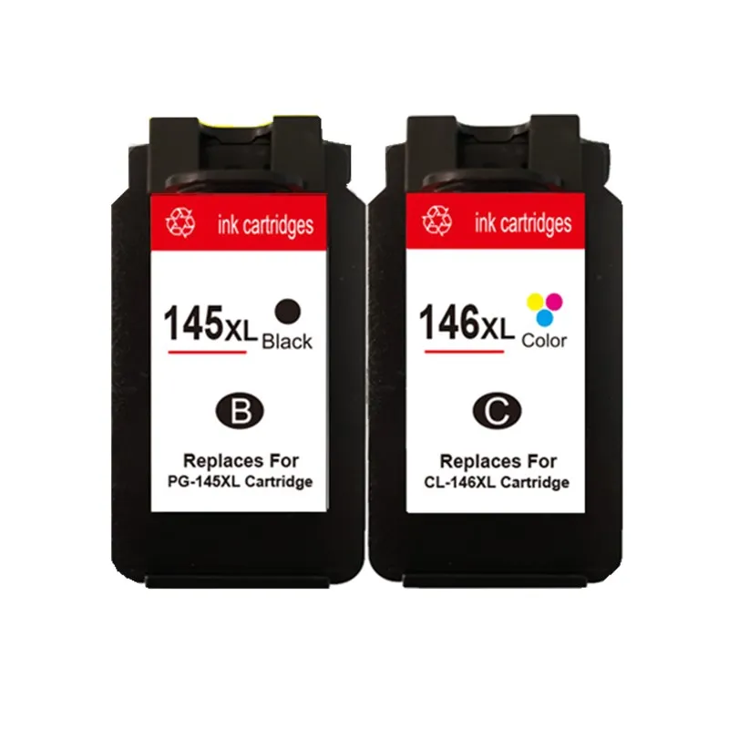 Чернильные картриджи картридж для PG-145 XL PG-145XL PG 145 Pixma MG2410 MG2510 струйный принтер - Цвет: 1SET 2PCS