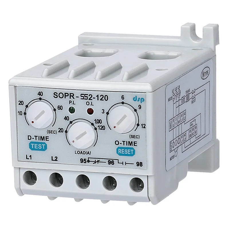 samwha rele protetor eletronico de sobrecarga modelo dsp 03