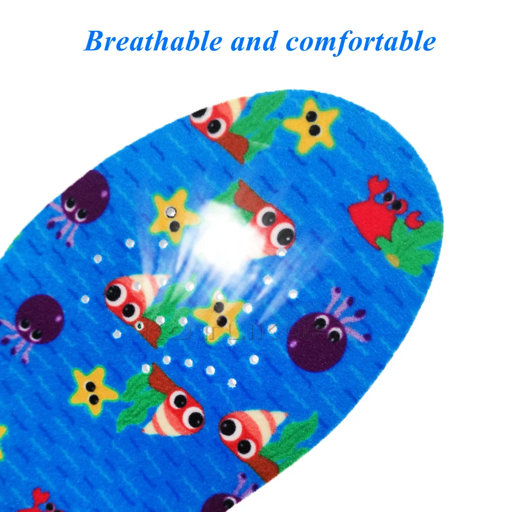 Kids Orthotic Insoles For Flat Feet Arch Support Inserts Pads Correction O/X Legs Foot Varus Valgus Shoes Pads Foot Health Care