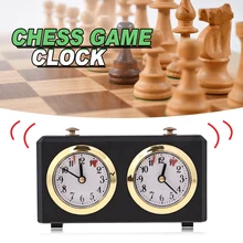 Internationalen Checkers & Schach Brettspiel Zubehör Windup Schach Uhr Timer Wettbewerb Schach Set Spiel-Timer