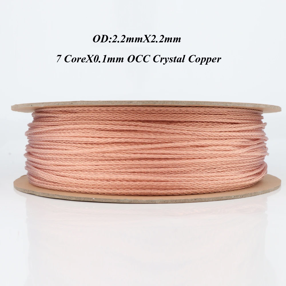 Hifi аудио 6N OCC медный обновленный провод для наушников сделай сам видео