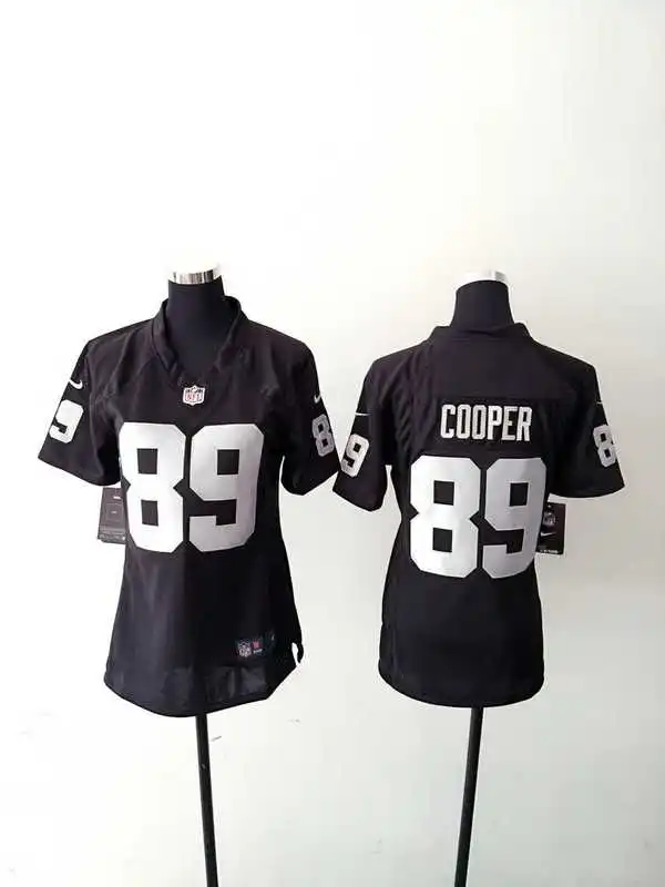 Коричневый Женские Окленд s, 4 Derek Carr 89 Cooper 24 Charles Woodson 34 Bo Jackson 52 Khalil Mack Jersey - Цвет: Коричневый