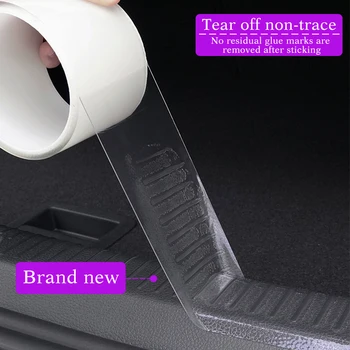 

Car anti-scratch transparent tape threshold anti-dirty invisible tape for Volkswagen VW Tiguan GOLF Polo passat Car Accessories