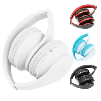 

SOONHUA Wireless Headphone BT 4.1 Stereo Headset USB Charging High Capacity Battery Headsets With Mic Free Shipping