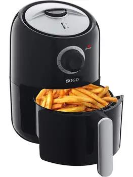 

Sogo Air Fry 10470-Frying pan de Air Hot No Oil, Capacity 1,6 L, 1000W with Temperature control and Timer