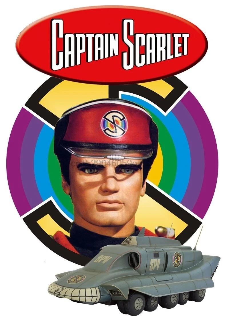 Captain Scarlet подарок на день рождения | Мужская одежда