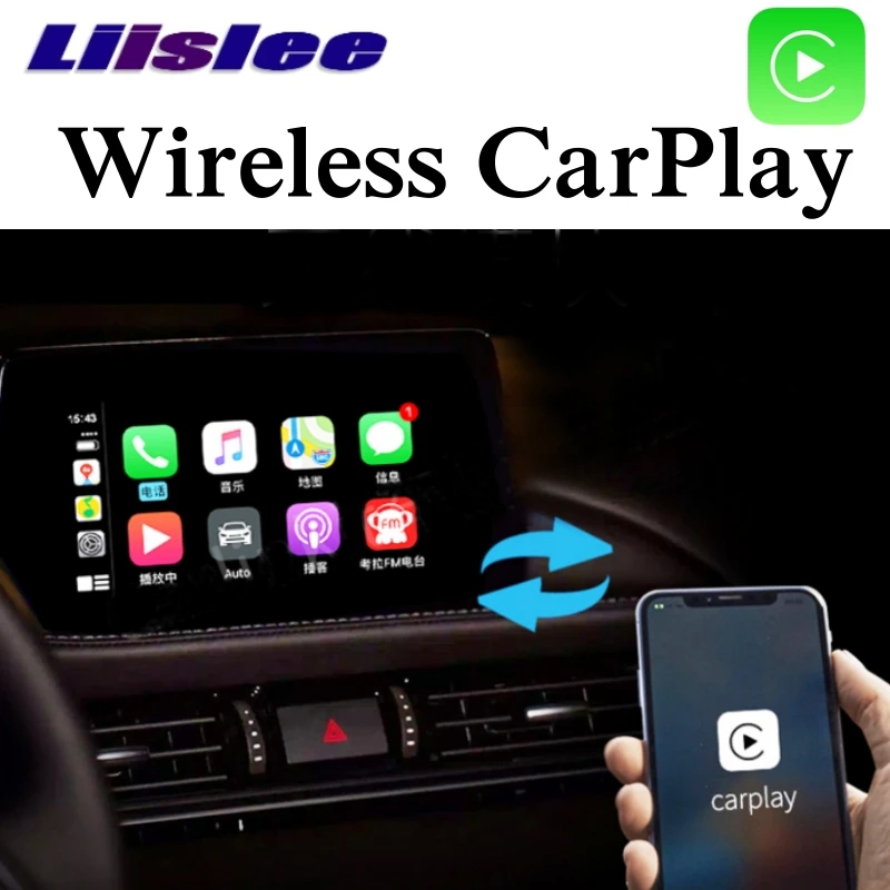 Liislee беспроводной CarPlay адаптер ключ коробка автоматическое подключение сенсорный экран телефон автомобильное радио головное устройство для безопасного управления автомобилем