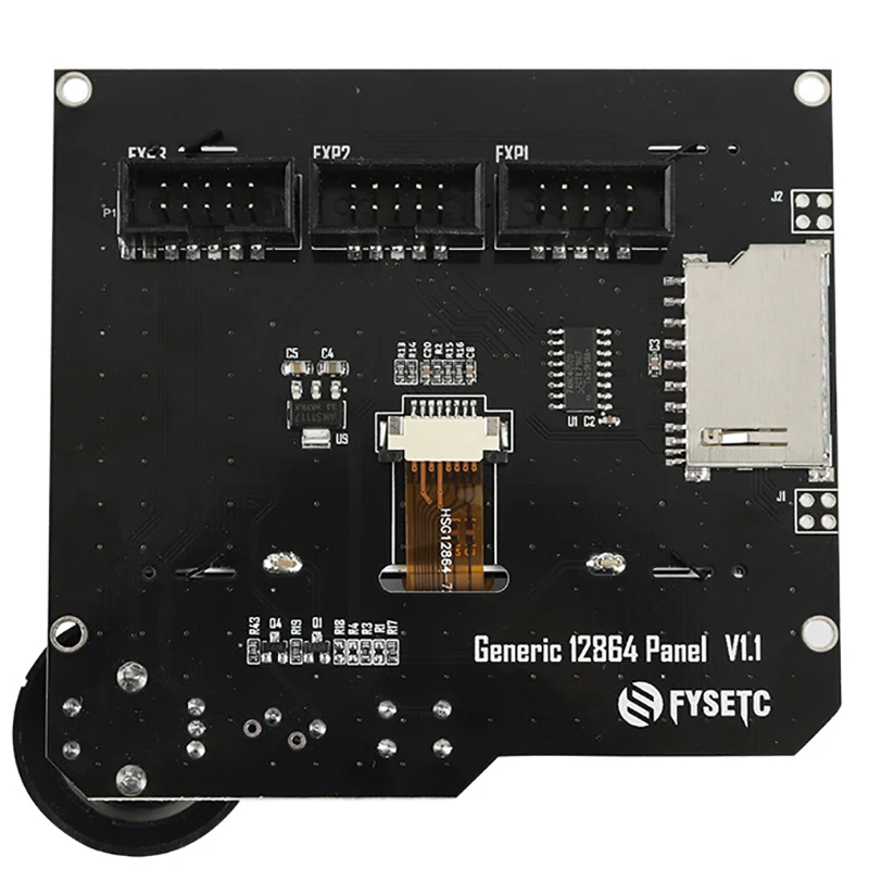 Generic12864 панель V1.1 Смарт 12864 ЖК-модуль дисплей Rgb экран Поддержка Marlin Diy для ЧПУ Ramps Cheetah F6 Vs Mini12864(Rg