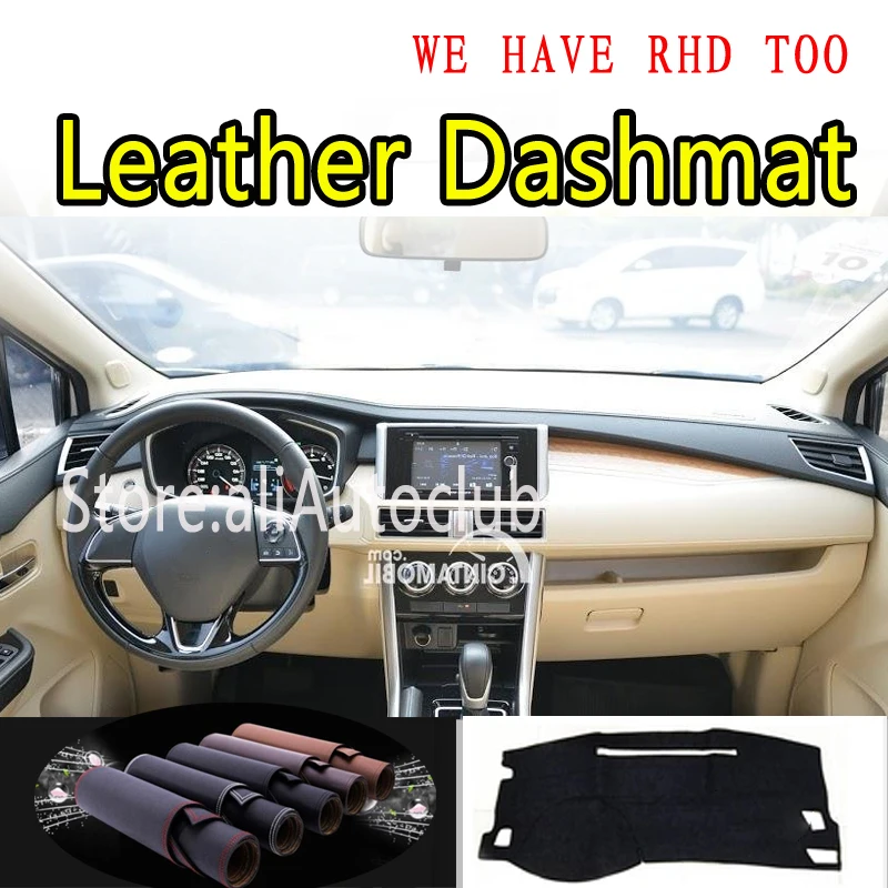 Для Mitsubishi Xpander 2017 2018 2019 2020 кожаный коврик для приборной панели аксессуары