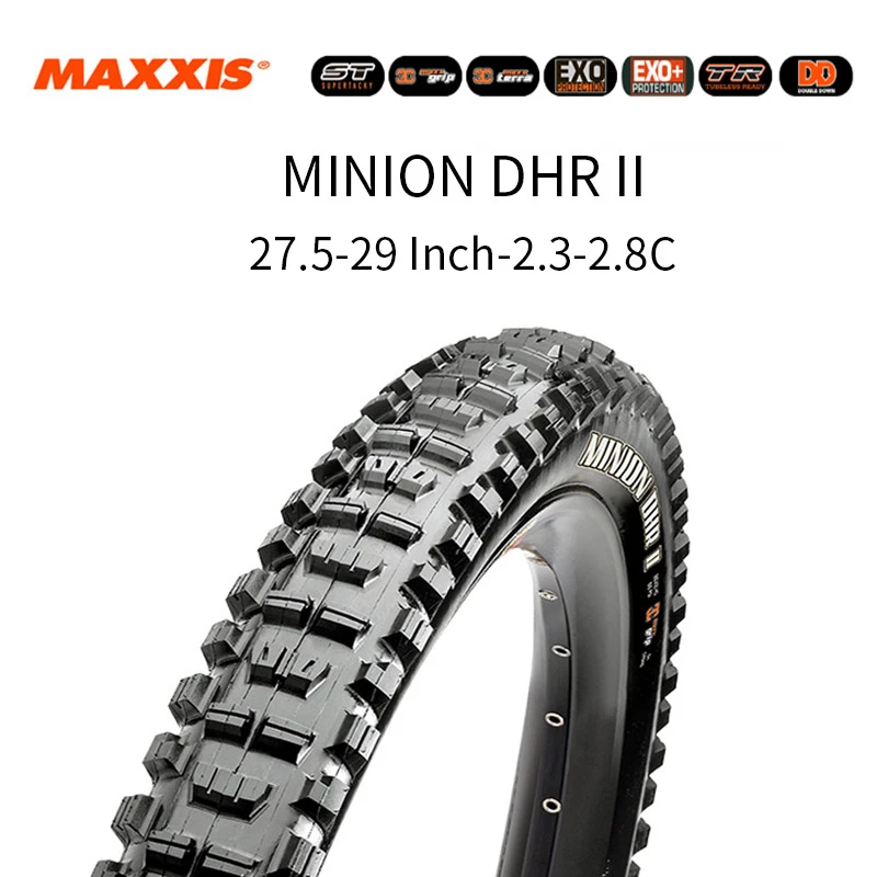 Maxxis Minion Dhr Mtb Downhill Bike Tires Tr 3c Exo 26 27 5 29 Inch Dh Am Cross Country Bicycle Tubeless Folding Tires Bicycle Tires Aliexpress