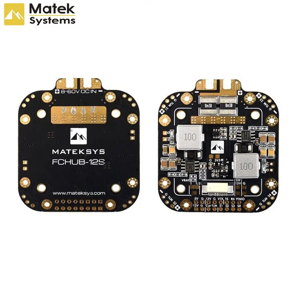 Matek системы XCLASS FCHUB-12S PDB доска 5 В и 12 В выход с датчиком тока 3-12S lipo для RC моделей запасные части DIY Accs