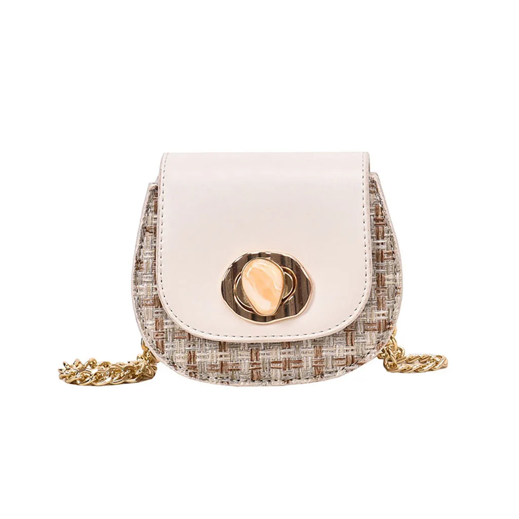 

Woman Bag New Messenger Shoulder Bag Mini Small Square Bag 2020 Fashion Simple Popular Cover Casual Simple Retro