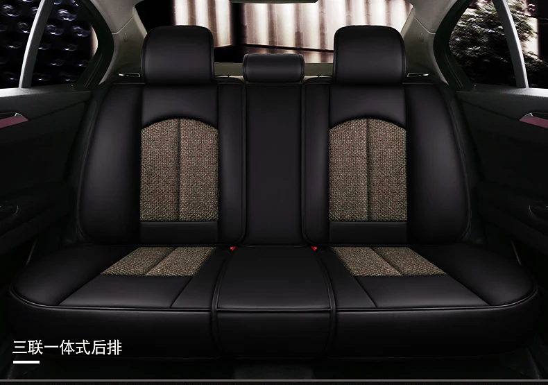 Honda Accord Civic CRV Xrv частная сеть красный автомобильный чехол для сиденья четыре сезона общие все края включены Кожаная подушка сиденья милый