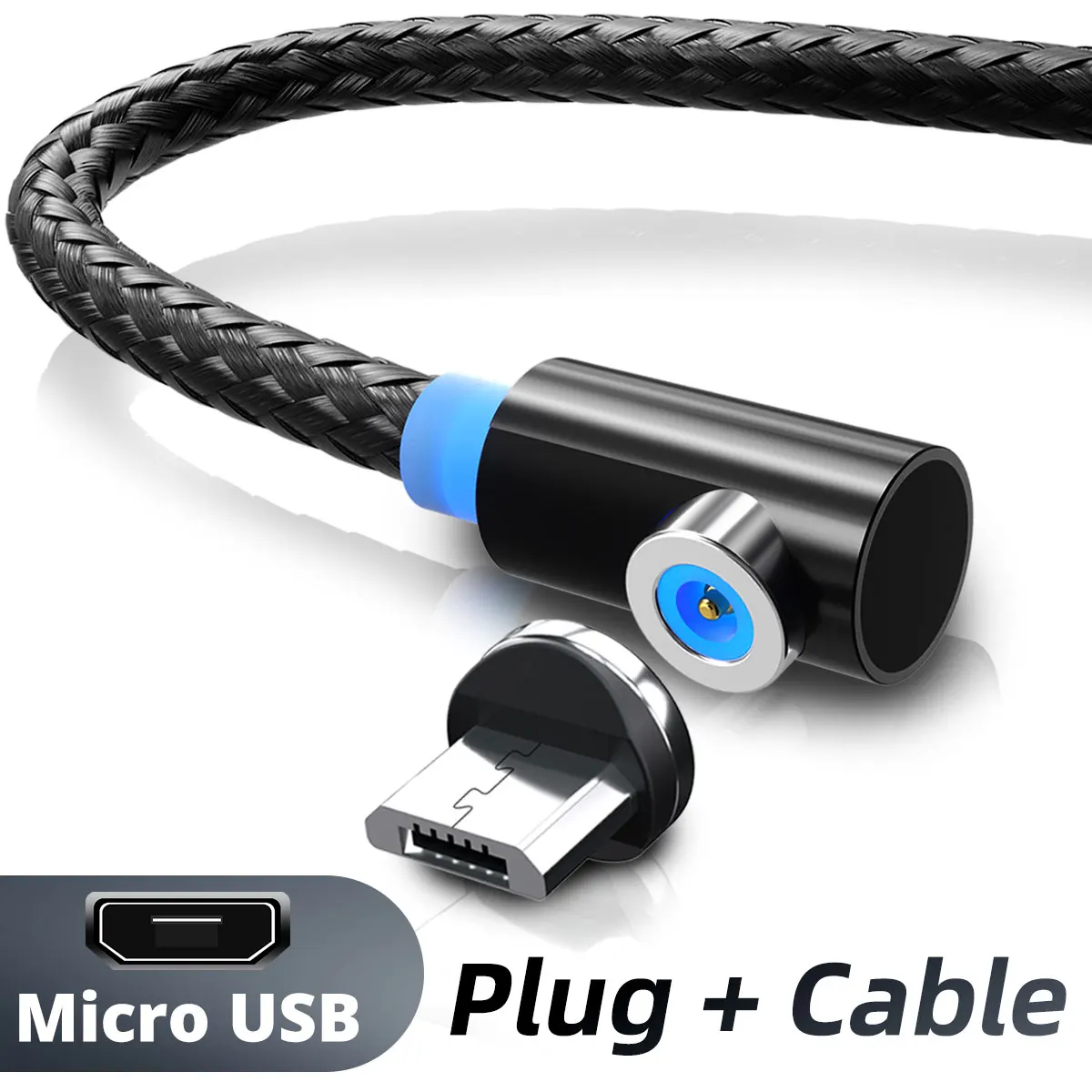 Магнитный кабель FONKEN usb type-C 360 Магнит Micro USB кабель для samsung a50 a70 s9 Быстрая Зарядка телефона зарядное устройство 2 м кабель для iPhone