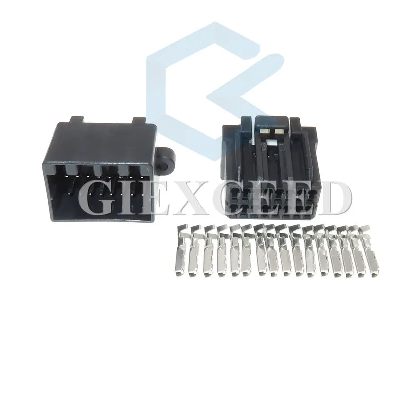 2 комплекта 16 Pin 175966-2 Женский Мужской Автомобильный Электрический PCB разъем