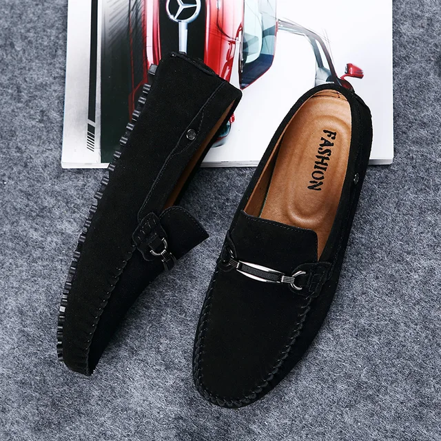 2021 Autumn and Winter New Casual Shoes Cover Foot Peas Shoes Men