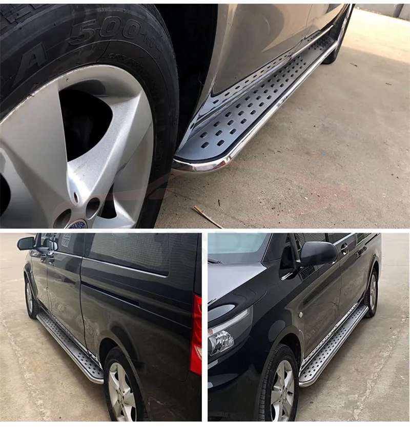 Боковой Шаг подходит для Mercedes benz Vito Viano V260 2016 2017 2018 подножка nerf bar | Автомобили и