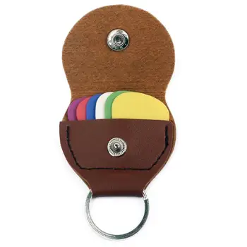 

10pcs Electric Guitar Picks Plastic Durable Refine Plectrums with Holder String Instrument Accessorie for Electric Guitars