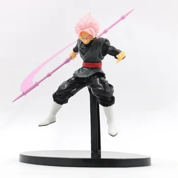 

NEW 18cm Anime Dragon Ball Super Saiyan Goku Black Zamasu PVC Figures Dragon Ball Z BWFC Goku Figurine Model Toy