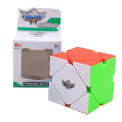Cyclone Boys 3x3x3 Skew волшебный куб безопасный ABS многоцветный ультра-Гладкий 3x3 головоломка на скорость кубический интеллект детские игрушки
