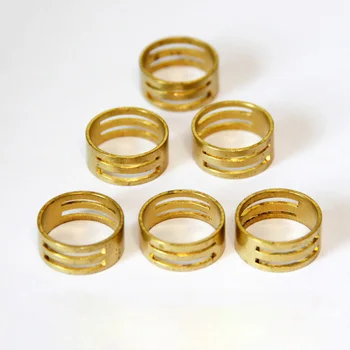 

2pcs 19*8mm DIY Raw Brass Jump Ring Opening Closing Finger Tools For Jewellery Making Accessories 1185