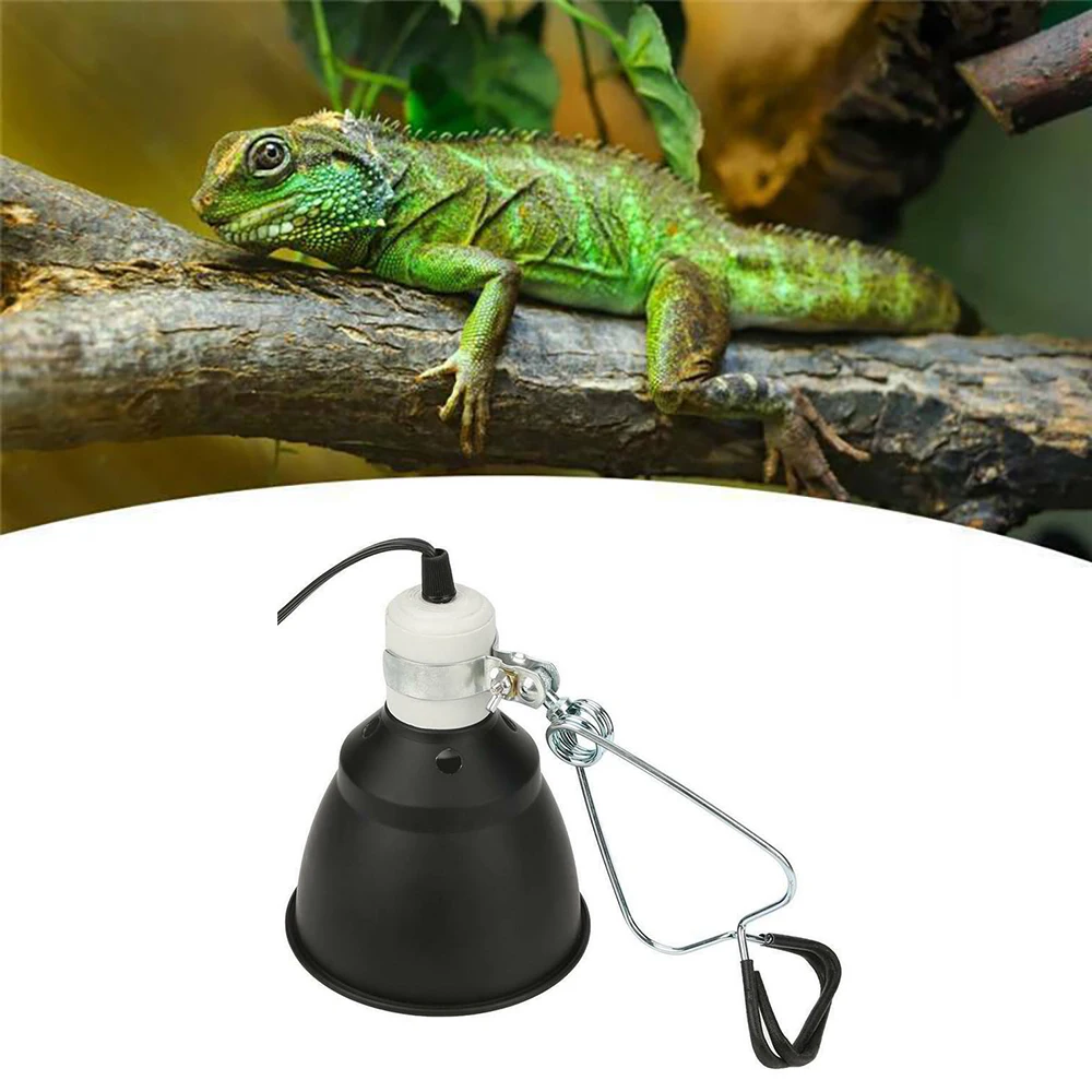 UK/ EU Dome Reptile Lamp Fixture Reptile UVB Light Fixture Optical