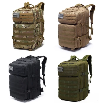 

Military Backpack Practical Durable 40L 800D Waterproof Encrypted Oxford Cloth Field Survival Outdoors Tactical Hunting Package