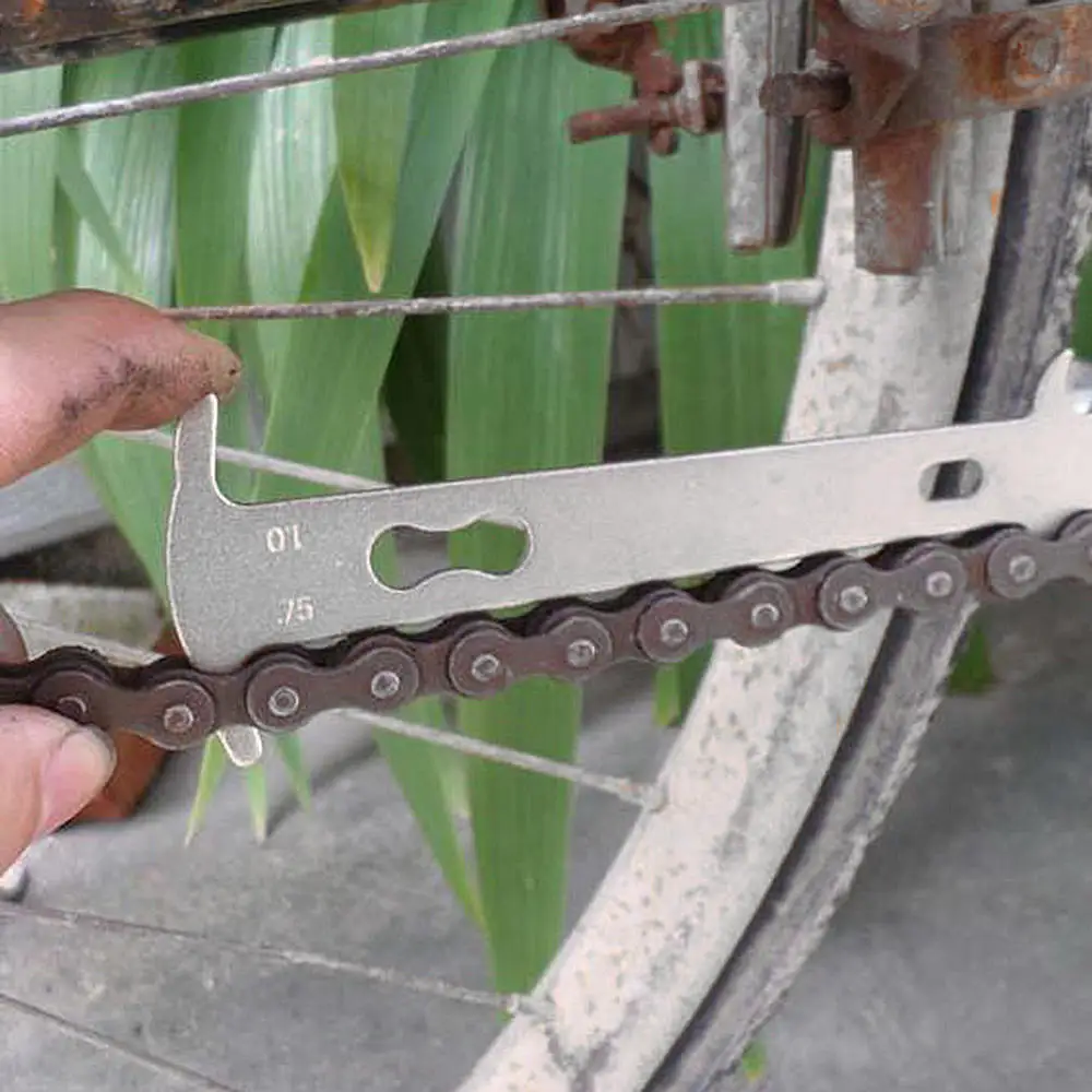 bicycle chain measuring tool