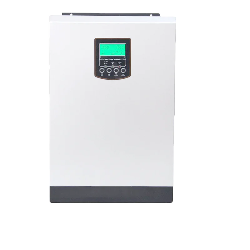 Белый Wi-Fi, солнечный инвертор 5000 Вт Чистая синусоида солнечный инвертор 220VAC Встроенный со слежением за максимальной точкой мощности 48V 80A за максимальной точкой мощности, Солнечный контроллер заряда батареек - Цвет: Белый