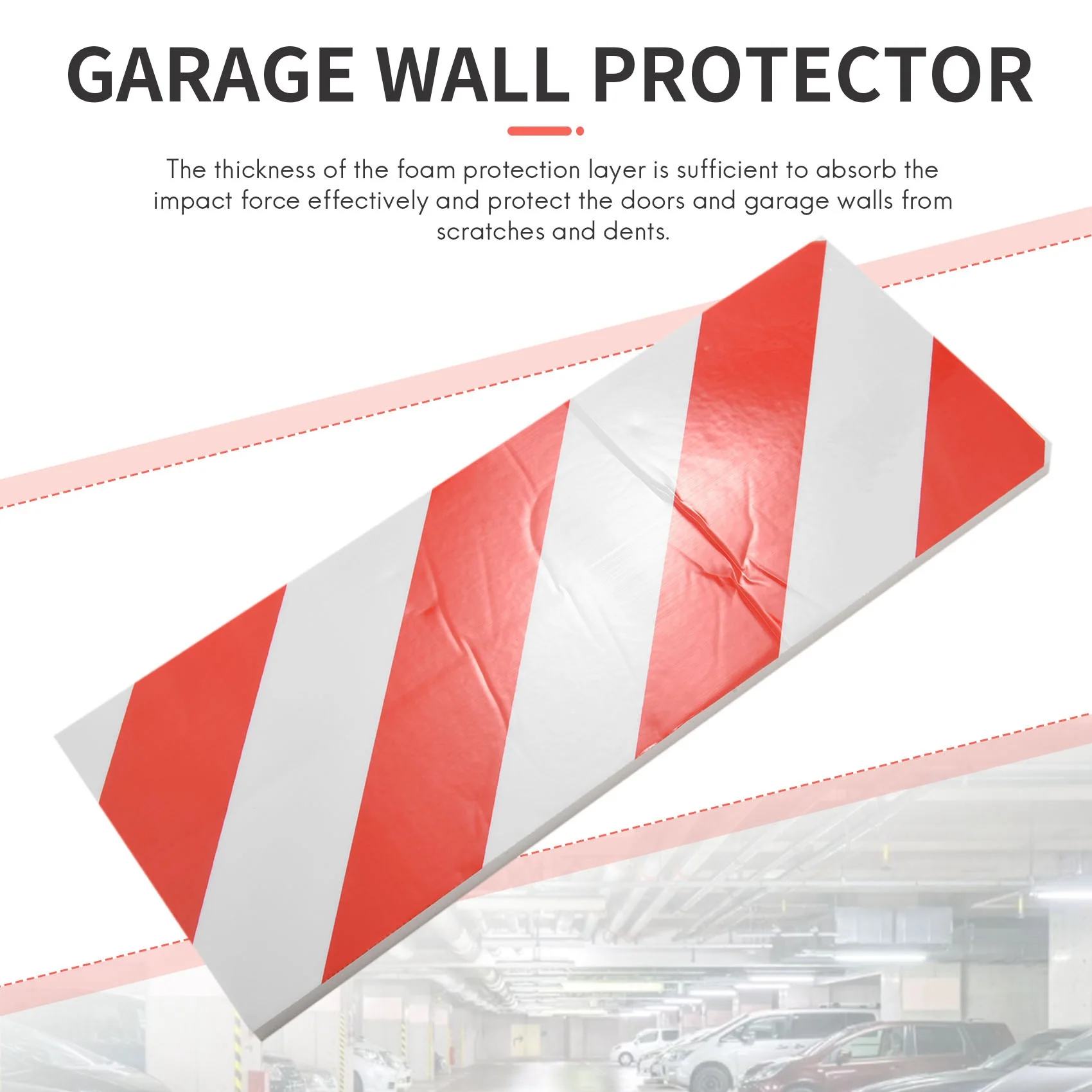 Garage Wall Protector Foam Wall Corner Guard For Parking Garage- Edge  Protector Protect Your Car Garage