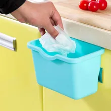 HOT1Pc дверь кухонного шкафа пластиковая корзина подвесная корзина для мусора ящик для мусора Настольный контейнер для хранения мусора держатель для хранения#25
