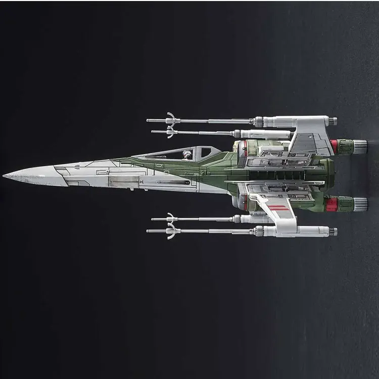 Оригинальный Строительный набор BANDIA Star Wars 1/72 масштабе X Wing Fighter фигурка игрушки