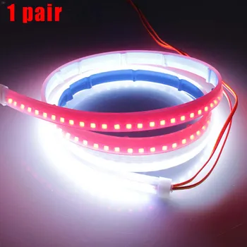 

2pcs Car Door Warning Light 2pc 2x LED Car Auto Anti-collision Lamp Decoration