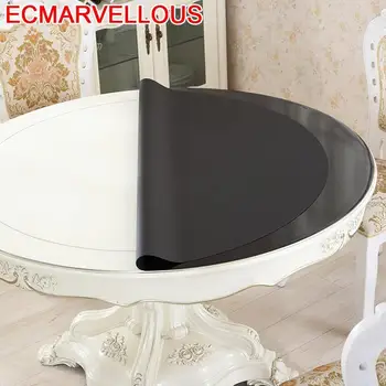 

Mariage Wedding Transparent Mesa Household Item Waterproof Round Mantel Redondo PVC Cover Nappe Tablecloth Manteles Table Cloth