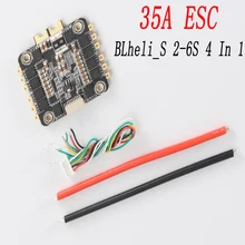 Специальное издание REV35 35A BLheli_S 2-6 s 4 в 1 ESC Eingebaute сенсор для Радиоуправляемый гонщик гоночный FPV Дрон Ersatzteile