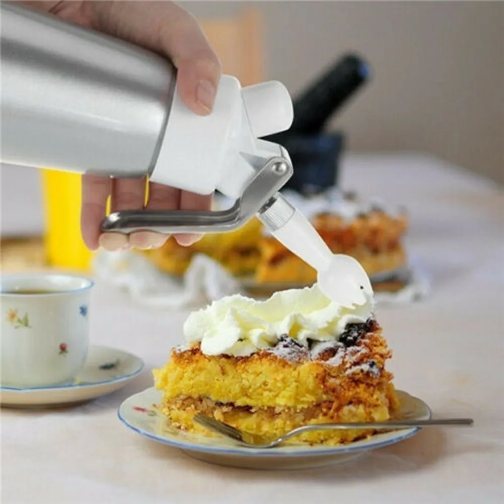 Portable Cream Charger Whipper Whip Coffee Dessert Dispenser Foam Whipped  US