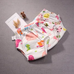 Fraldas para crianças calcinha eco friendly potty treinamento recém nascido bebê reutilizável crianças fraldas de algodão à prova dwaterproof água pano urinário