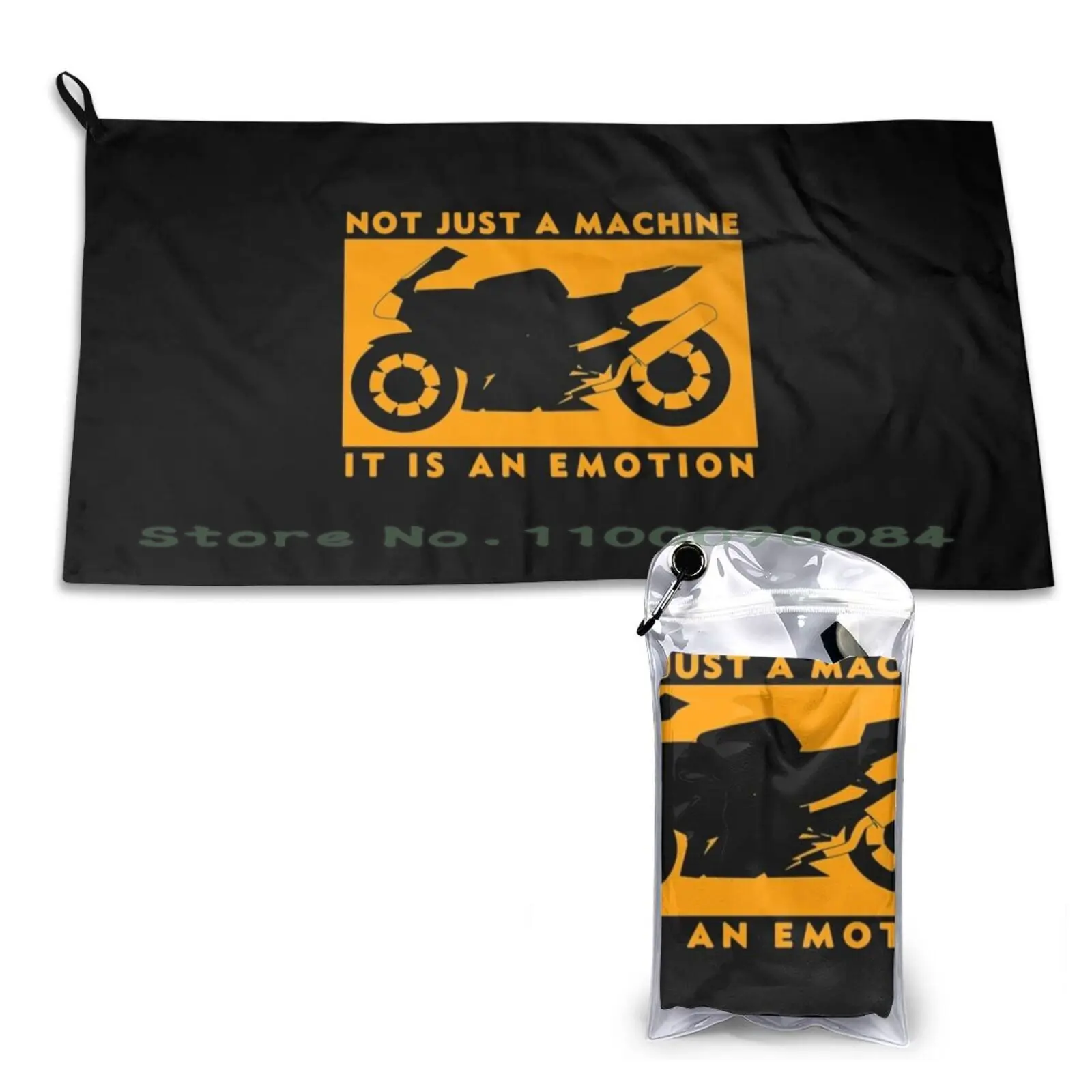 Non Solo Una Macchina È Un'Emozione-Motosport Asciugamano Ad Asciugatura Rapida Palestra Sport Bagno Portatile Enkei Vossen Bbs Konig Ssr Forgiato Adv