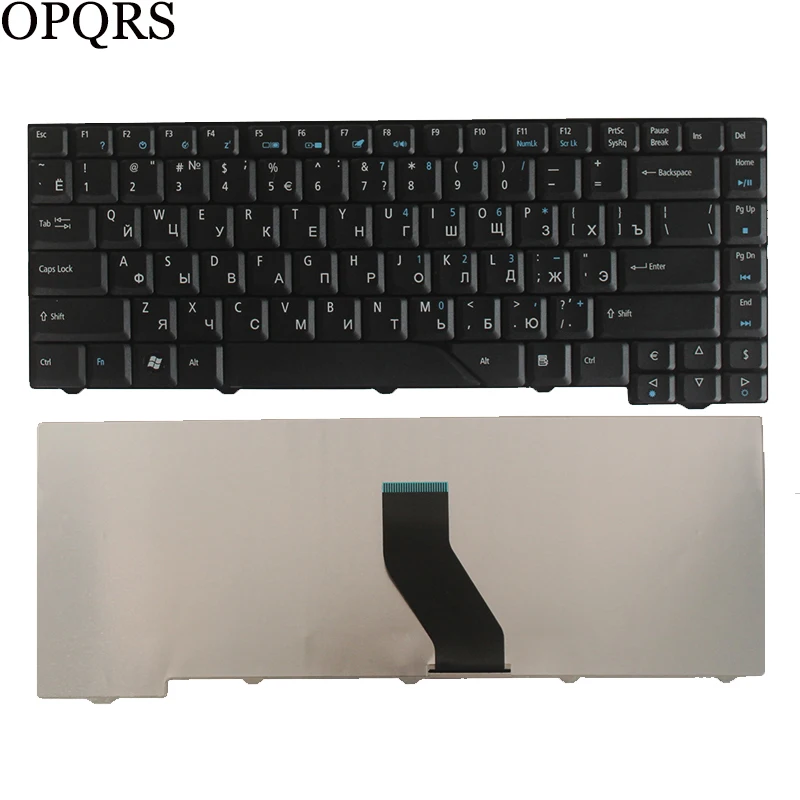 Русская клавиатура для Acer Aspire 5315 6920 MS2220 5312 4730 4730Z ZO1 1641 5930G 4520G 4510 6920G 6935G 4930G 6935 7300 RU, Черная