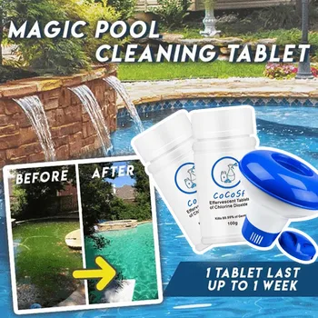 

Simming Pool Cleaning Tablet Effectively Guard Against Clean Blgae And Other Organisms Pool Clean Tools chloortabletten zwembad