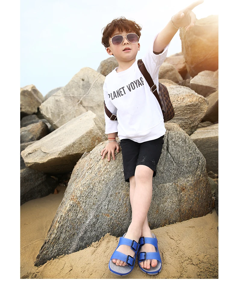 girl princess shoes 2021 Summer Children's Slippers For Boys Girls Beach Shoes Sandals Kids Home Shoes Bathroom Non-slip Slippers Adjustable Upper child shoes girl