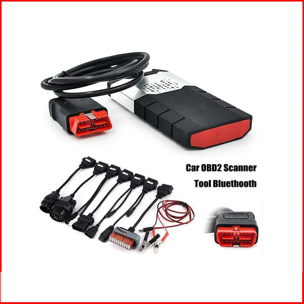 

2016.R1 Keygen NEC Relays OBD2 Scanner Car Diagnostic Tool Bluetooth cdp tcs Pro Easydiag Full Cars Truck Cables+8 Lines