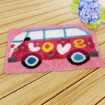 

Cuscini Divano Forme Kit Almofadas Needlework Mat Do It Yourself Kids Holiday Handmade Cartoon Series Lovely Smyrna Knooppakket