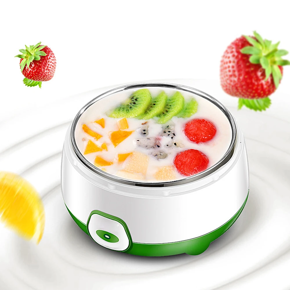 

220V 800ml Electric Automatic Yogurt Maker Machine high quality Caso Yoghurt DIY Cup Tool Plastic stainless steel Container