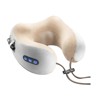 

Chargeable Vibration U-Shaped Massage Pillow Multi-Function Shoulder and Cervical Vertebra Electric Outdoor Portable Car Health