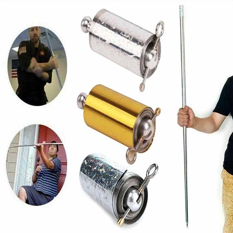 Telescopic Stick Durable Silent Light Weight Magic Cane Self-defense 1.5 Meters Folding | Спорт и развлечения