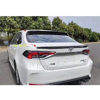 

For Toyota Corolla 2019 High Quality ABS Plasitc Primer Color Rear Trunk Roof Spoiler Car Tail Wing Decoration For Corolla 19