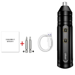 Mini chave de fenda elétrica usb de carregamento usb chave de fenda chave de fenda de energia sem fio chave de fenda portátil broca 3.7v conjunto de reparo do motorista de parafuso