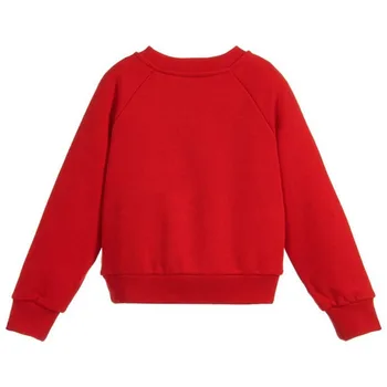 

Spot 2020 New Autumn Baby Girl Sweatshirt Shiny Letters Boys Sweatshirts Red Blue White Keep Warm Toddler Girl Winter Clothes